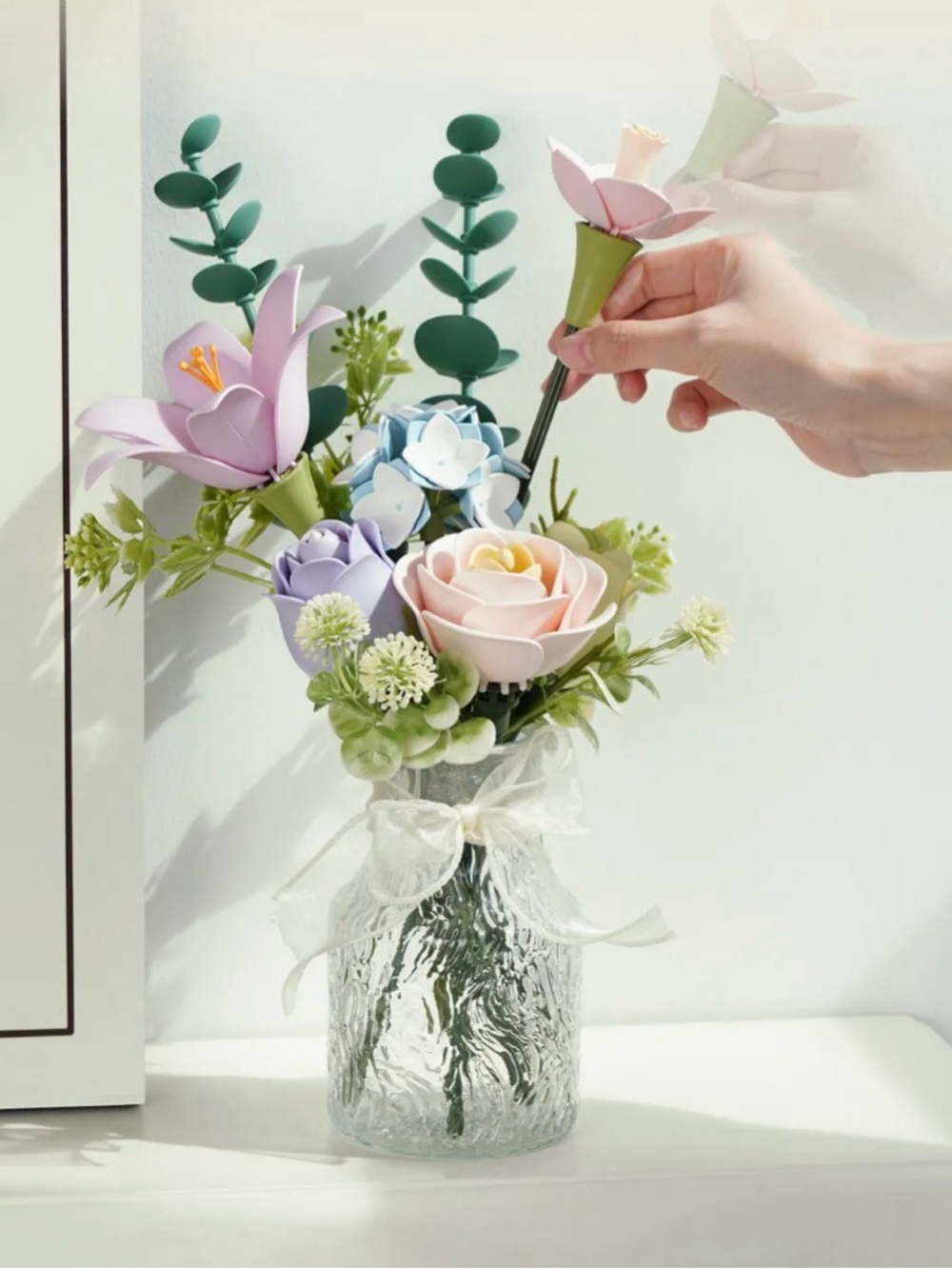 NIB 3D DIY Floral art Spring Time Bouquet 3d puzzle new!